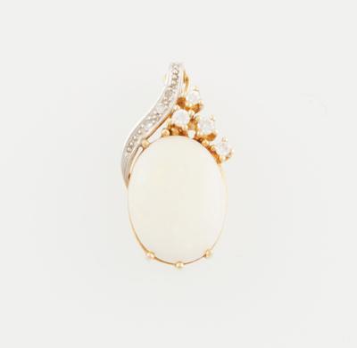 Opal Brillant Diamantanhänger - Klenoty