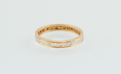 Brillant Memoryring zus. ca. 0,35 ct - Jewellery