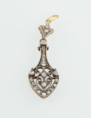 Diamantanhänger zus. ca. 0,50 ct - Jewellery