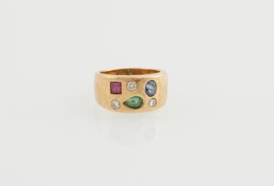 Brillant Farbstein Ring - Mother's Day Auction Jewellery