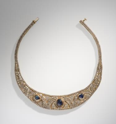 Brillant Saphir Collier - Mother's Day Auction Jewellery