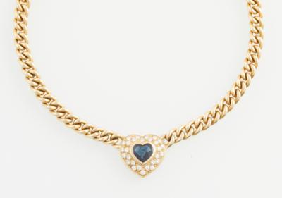 Brillant Saphircollier - Mother's Day Auction Jewellery