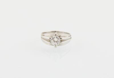 Brillantsolitär Ring ca. 0,70 ct - Aukce ke Dni matek