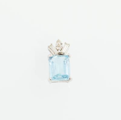 Aquamarin Anhänger ca. 1,70 ct - Gioielli