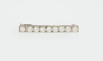 Brillant Brosche zus. ca. 1 ct - Jewellery