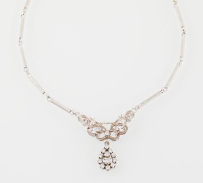 Brillant Collier zus. ca. 0,70 ct - Klenoty