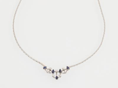 Brillant Saphir Collier - Gioielli