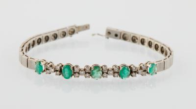 Brillant Smaragdarmband - Jewellery
