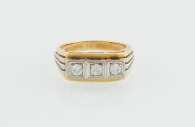 Brillantring zus. ca. 0,35 ct - Gioielli