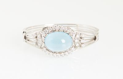 Brillant Aquamarin Armreif - Jewellery