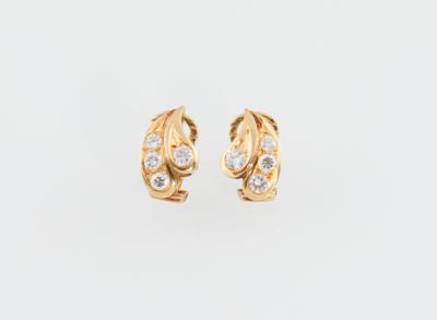 Brillant Ohrclips zus. ca. 1 ct - Jewellery