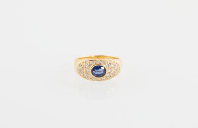 Brillant Saphir Ring - Klenoty