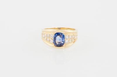 Brillant Saphir Ring - Gioielli