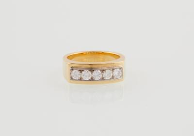 Brillantring zus. ca. 1 ct - Klenoty