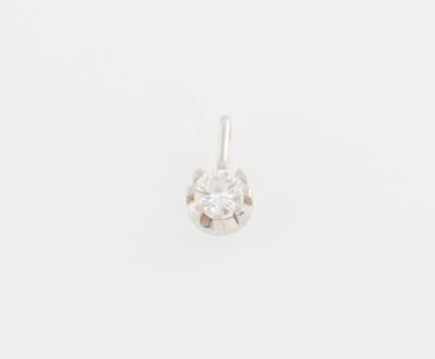 Brillantsolitär Anhänger ca. 0,80 ct - Klenoty