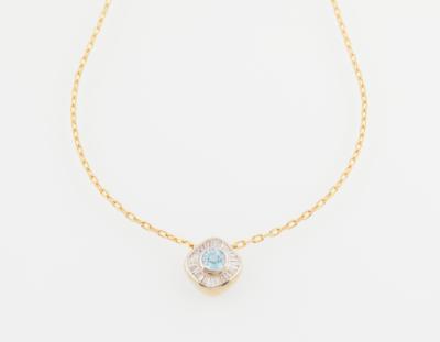 Diamant Zirkon Collier - Klenoty