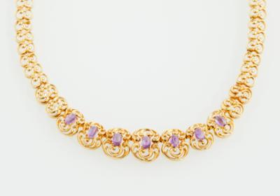 Amethystcollier - Schmuck