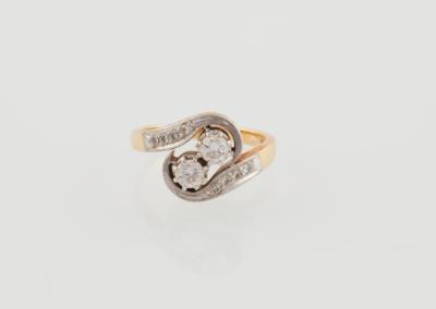 Diamantring zus. ca. 0,60 ct - Klenoty