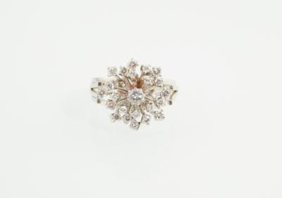 Brillantring zus. ca. 0,90 ct - Klenoty