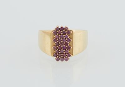 Ring mit behandelten Brillanten zus. ca. 0,55 ct - Gioielli