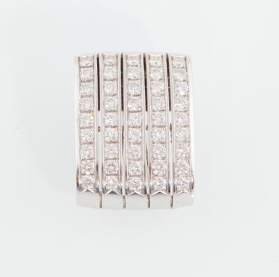 Brillant Zierclip zus. ca. 1,80 ct - Schmuck