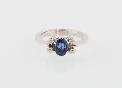 Diamant Saphir Ring - Šperky