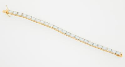 Aquamarin Armband zus. ca. 15 ct - Gioielli