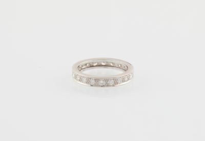 Brillant Memoryring zus. ca. 0,80 ct - Gioielli