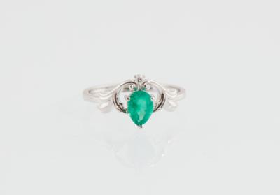 Smaragdring ca. 0,50 ct - Jewellery