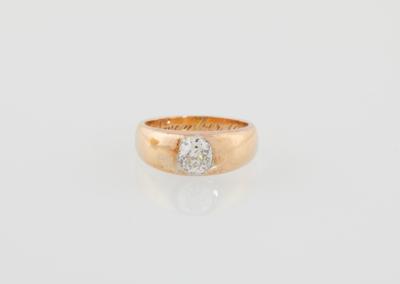 Altschliffdiamantsolitär Ring ca. 0,80 ct - Jewellery