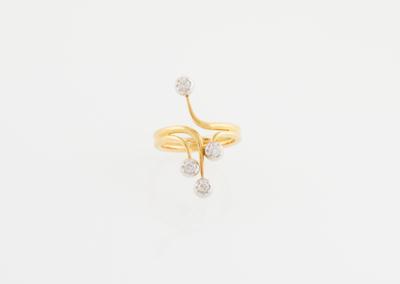 Brillant Ring zus. ca. 0,32 ct - Jewellery