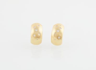 Brillantohrclips zus. ca. 0,27 ct - Klenoty