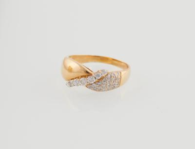 Brillantring zus. ca. 0,50 ct - Klenoty