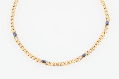 Brillant Saphir Collier - Klenoty