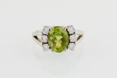 Brillant Peridotring - Schmuck