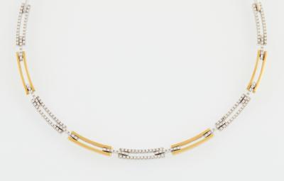 Brillantcollier zus. ca. 1,60 ct - Gioielli