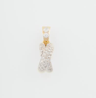 Brillantanhänger zus. ca.1 ct - Jewellery