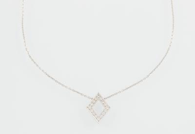 Brillantcollier zus. ca. 0,35 ct - Gioielli