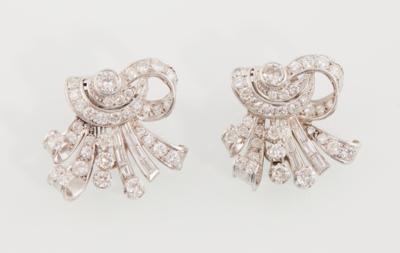Diamantclips zus. ca. 5,50 ct - Jewellery