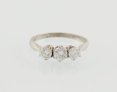 Brillantring zus. ca. 1 ct - Schmuck