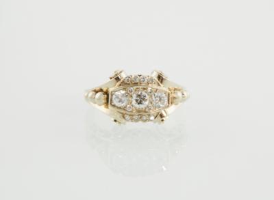 Brillant Diamantring zus. ca. 0,60 ct - Jewellery