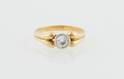 Altschliffdiamantsolitär Ring ca. 0,60 ct - Schmuck