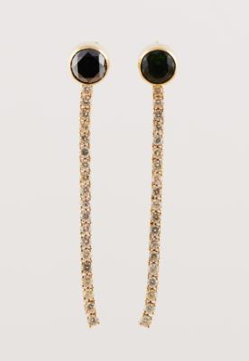 Brillant Ohrsteckgehänge zus. ca. 1,50 ct - Jewellery
