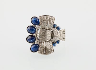 Brillant Saphir Ring - Klenoty