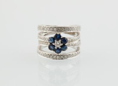 Brillant Saphir Ring - Gioielli