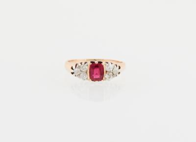 Altschliffdiamant Ring zus. ca. 0,30 ct - Schmuck