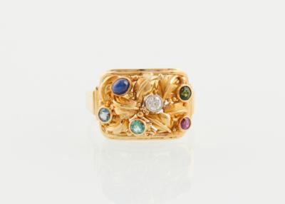 Brillant Schmuckstein Ring - Klenoty