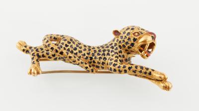 Brosche Leopard - Klenoty
