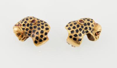 Ohrclips Leopard - Klenoty