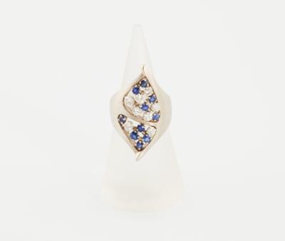 Brillant Saphir Ring - Gioielli